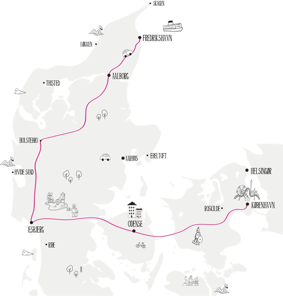 Bilferie Oplev Hele Danmark