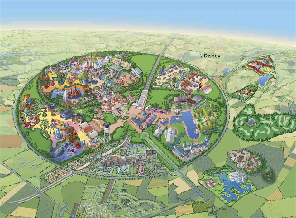 Disney Map 2023